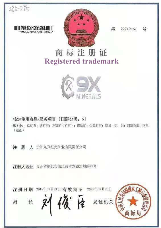 Barite Trademark 2 9X Minerals 